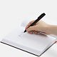 Ручка шариковая Swiper SQ Soft Touch, черная с нанесением логотипа