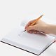 Ручка шариковая Slim Beam, оранжевая с нанесением логотипа