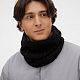 Снуд ComFleece, черный с нанесением логотипа