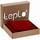 Коробка Teplo, малая, крафт с нанесением логотипа