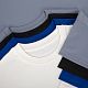 Футболка унисекс оверсайз T3, черная с нанесением логотипа