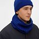 Снуд ComFleece, темно-синий (кобальт) с нанесением логотипа