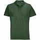 Рубашка поло женская Pulse Women, темно-зеленая с нанесением логотипа
