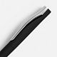 Ручка шариковая Pin Soft Touch, черная с нанесением логотипа