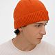 Шапка ComFleece, темно-оранжевая (кирпичная) с нанесением логотипа