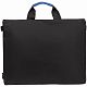Конференц-сумка Melango, бирюзовая с нанесением логотипа