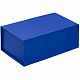 Коробка LumiBox, синяя с нанесением логотипа