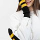 Варежки Winwear, черные с нанесением логотипа