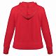 Толстовка женская Hooded Full Zip красная с нанесением логотипа