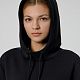 Худи унисекс Begi ver.2, черное с нанесением логотипа