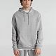 Толстовка с капюшоном унисекс Hoodie, серый меланж с нанесением логотипа