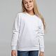 Свитшот детский Toima Kids 2.0, белый с нанесением логотипа