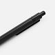 Ручка шариковая Prodir DS4 PMM-P, черная с нанесением логотипа