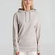 Толстовка с капюшоном унисекс Hoodie, дымчато-серая с нанесением логотипа