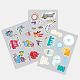 Наклейки из ПВХ Sticker Pack на заказ, M с нанесением логотипа