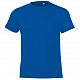 Футболка детская Regent Fit Kids, ярко-синяя (royal) с нанесением логотипа