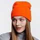 Шапка Urban Flow, оранжевая с нанесением логотипа