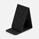 Подставка для смартфона с беспроводной зарядкой Kickstand, серая с нанесением логотипа