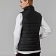 Жилет двусторонний Climb, черный с нанесением логотипа