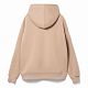Худи Kulonga Oversize, бежевое (песочное) с нанесением логотипа