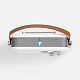 Bluetooth-колонка с радио Retronica, белая с нанесением логотипа