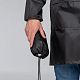 Дождевик Rainman Zip Pro, черный с нанесением логотипа