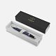 Ручка шариковая Parker IM Core Matte Blue CT, темно-синяя с черным с нанесением логотипа