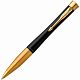 Ручка шариковая Parker Urban Twist Black GT с нанесением логотипа