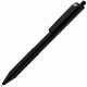 Ручка шариковая Easy Grip, черная с нанесением логотипа