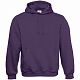 Толстовка Hooded, фиолетовая с нанесением логотипа