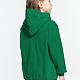 Худи детское Kirenga Kids 2.0, зеленое с нанесением логотипа