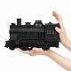 Увлажнитель-ароматизатор Steam Beam, черный с нанесением логотипа