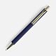 Ручка шариковая Lobby Soft Touch Gold, синяя с нанесением логотипа