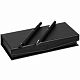 Набор Blade Soft Touch, черный с нанесением логотипа