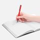 Ручка шариковая Blade Soft Touch, красная с нанесением логотипа