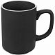 Кружка Mugful, темно-серая (графитовая) с нанесением логотипа