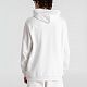 Толстовка с капюшоном унисекс Hoodie, белая с нанесением логотипа