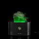 Увлажнитель-ароматизатор с имитацией пламени Fuego ver.2, черный с нанесением логотипа