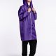 Дождевик Rainman Zip, фиолетовый с нанесением логотипа