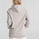 Толстовка с капюшоном унисекс Hoodie, дымчато-серая с нанесением логотипа