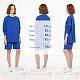 Свитшот унисекс S2, синий с нанесением логотипа