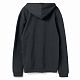Толстовка с капюшоном унисекс Hoodie, темно-серая с нанесением логотипа