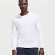 Футболка с длинным рукавом Sporty LSL Men желтый неон с нанесением логотипа