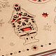 Новогодняя книга «Щелкунчик» с подвесками с нанесением логотипа