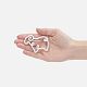 Подвеска «Барашек», 3D-печать, белая с нанесением логотипа