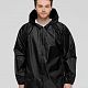 Дождевик Rainman Zip, черный с нанесением логотипа