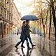 Зонт-трость Sombrella, темно-синий с нанесением логотипа