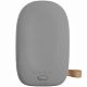 Аккумулятор с беспроводной зарядкой Pebble Wireless 9000 мАч, серый с нанесением логотипа