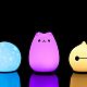 Беспроводной силиконовый светильник Cosmic Drop с нанесением логотипа
