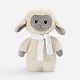 Мягкая игрушка Beastie Toys, овечка с белым шарфом ver.2 с нанесением логотипа